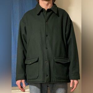 Wool Reversible Hunting Coat XXL